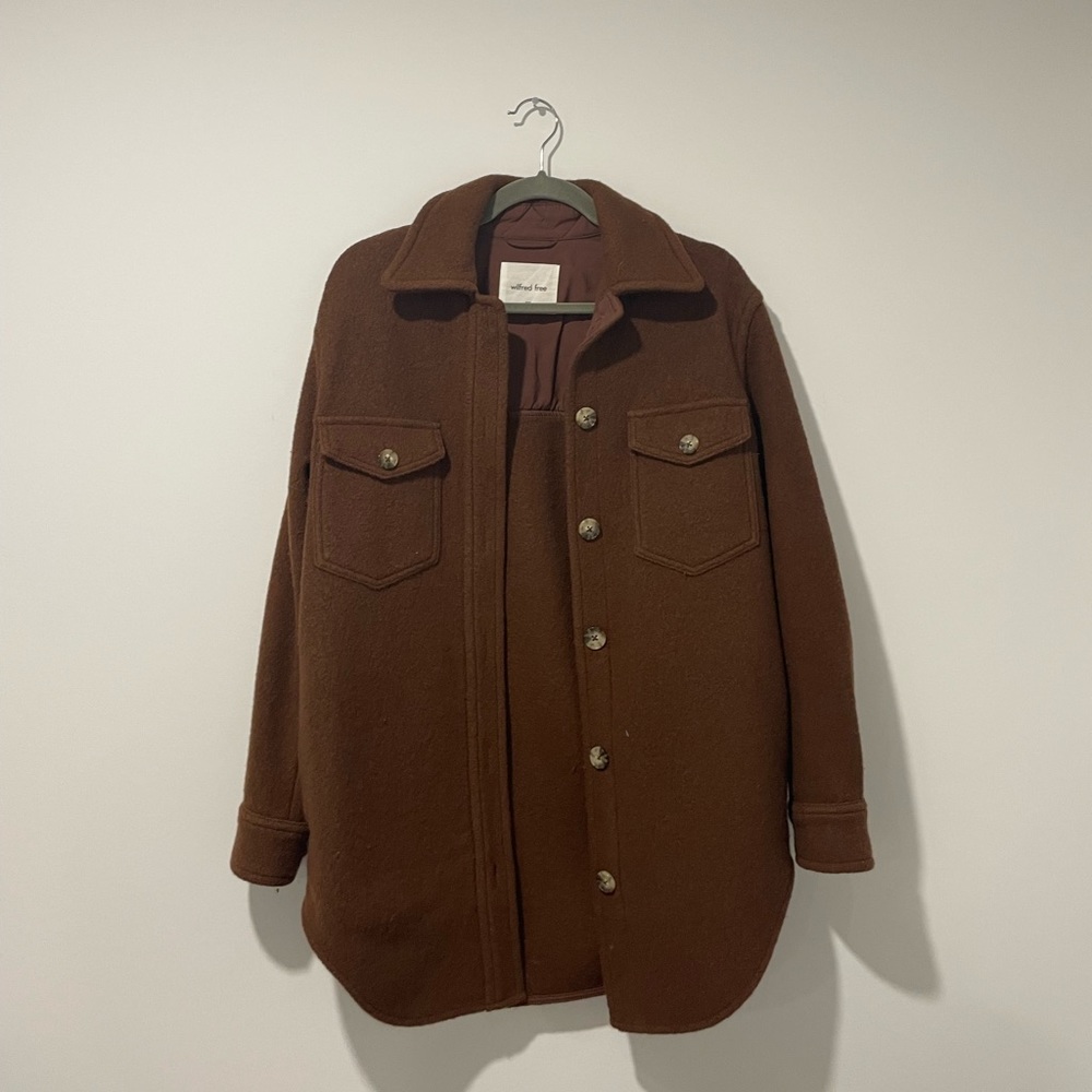 Aritzia Ganna jacket in 2xs in a deep burnt orange. Like new, barely worn.